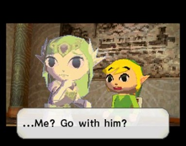 Cat-eyed Link and Zelda return in Spirit Tracks