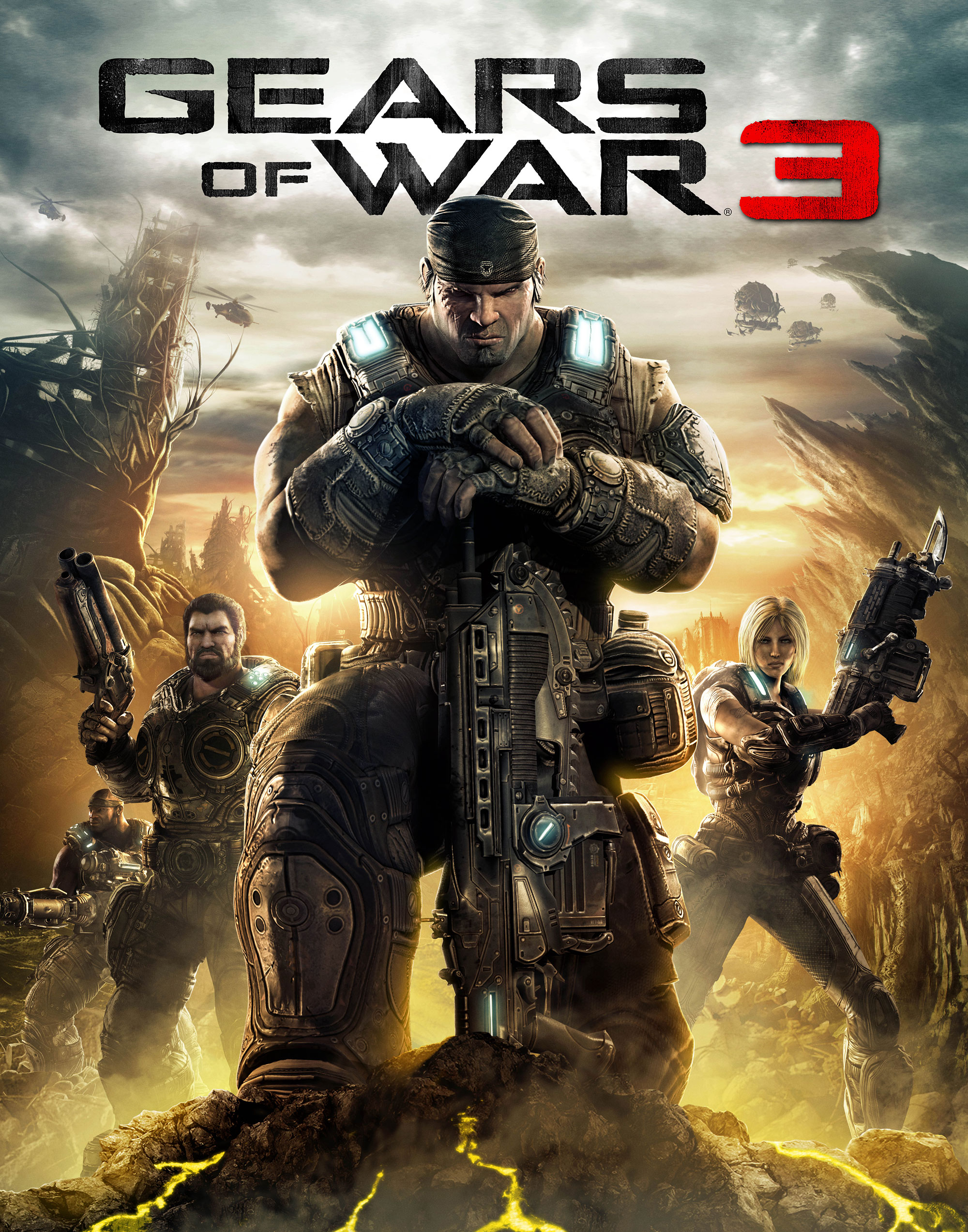 Gears of War 3 Cover Art Released | Elder-Geek.com