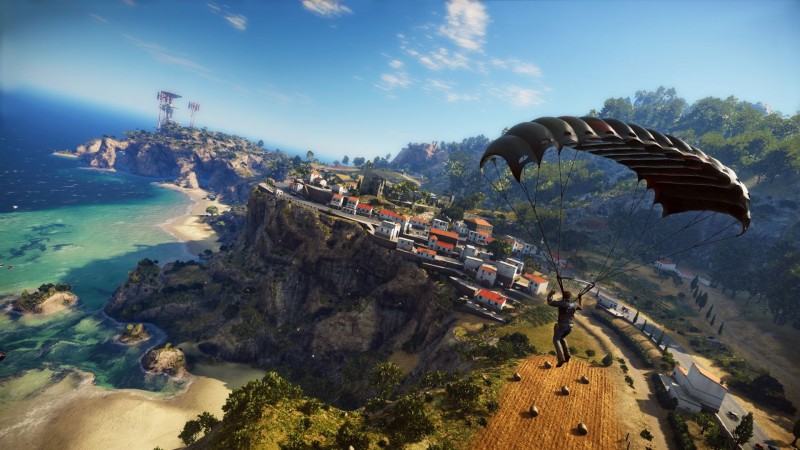 just cause 3 parachute