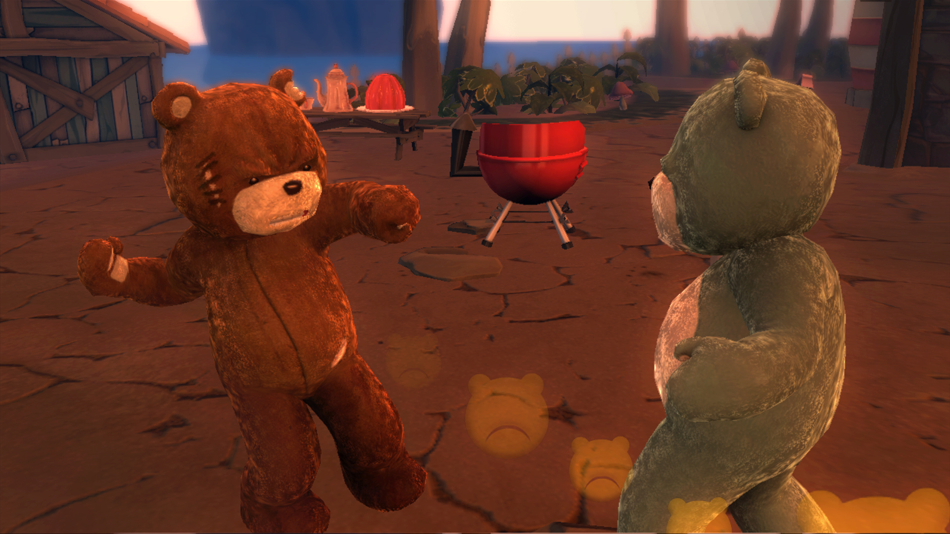 Мишка игра новый. Игра Naughty Bear. Naughty Bear Xbox 360. Медвежонок из игры. Мишка плюшевый из игры.